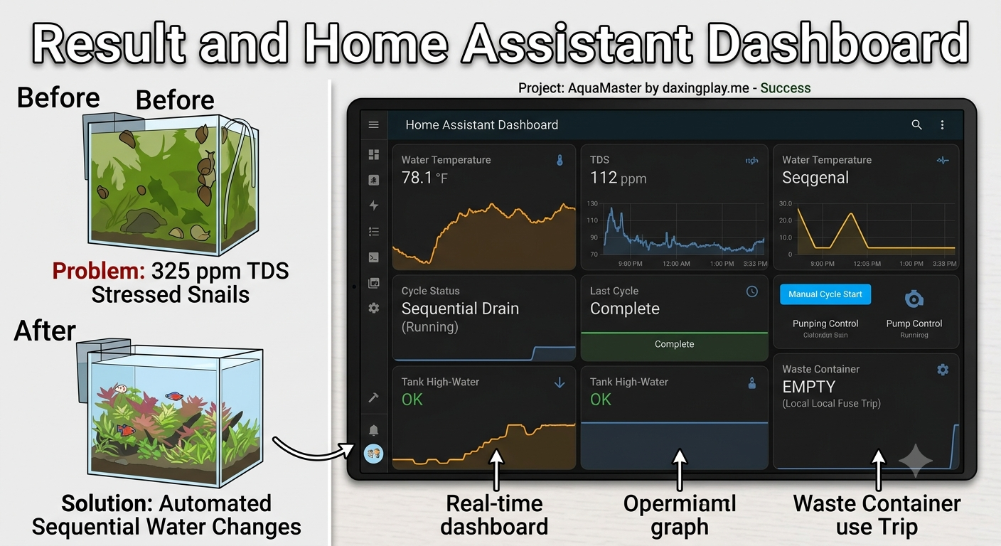 Home Assistant 鱼缸换水控制面板
