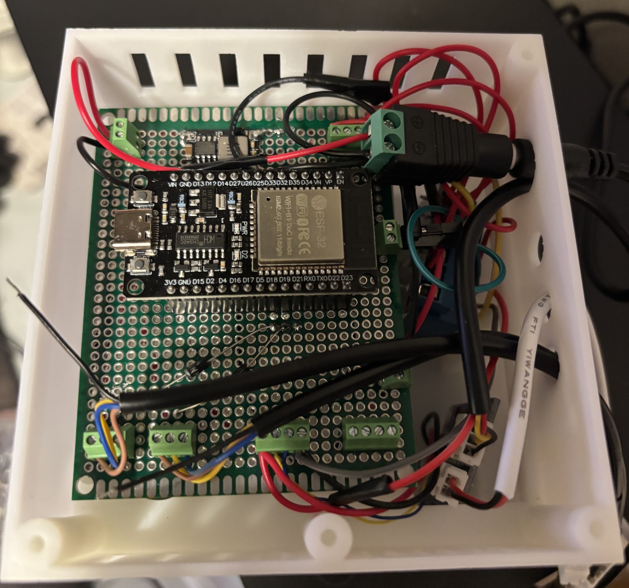 the upper layer for the board